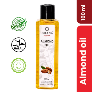 RiBANA Organic Almond Oil - 100ml